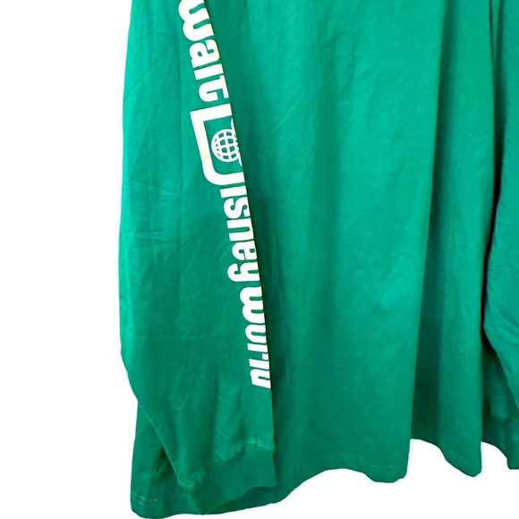 Men’s Disney Green Long Sleeve Crewneck with the Disney Logo - Size 3XL - NWT - Picture 3 of 6